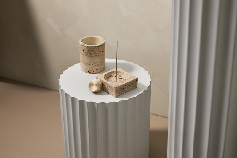 Travertine Vase