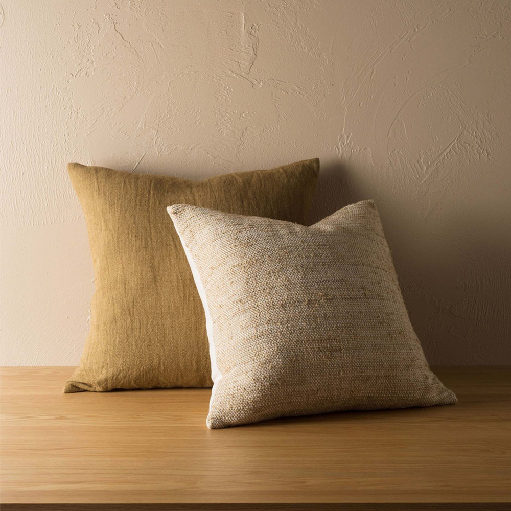 Linen Cushion - Miso