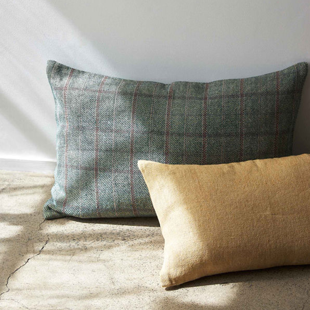 Twill Cushion - Eucalyptus