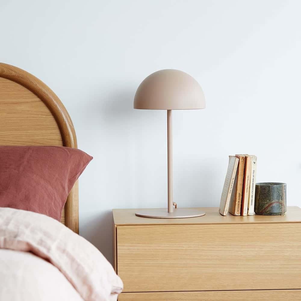 Dome Table Lamp - Almond