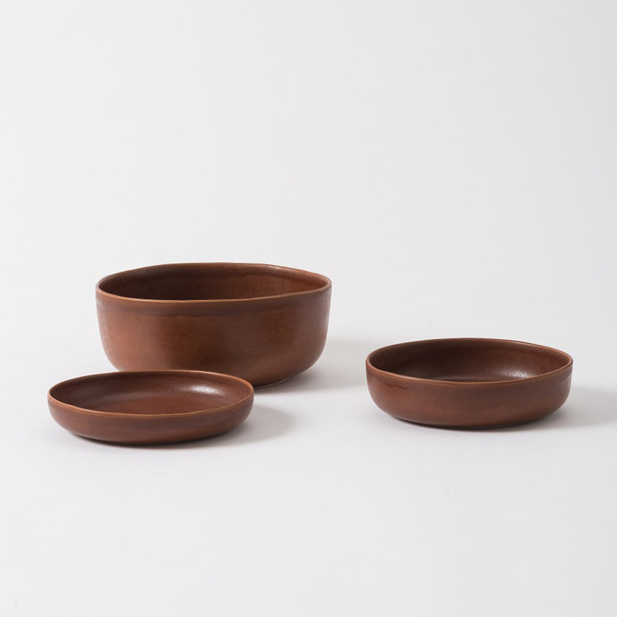 Milu Serving Bowl Medium - Eggplant