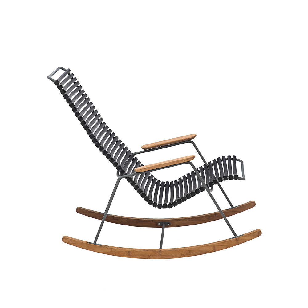 Click Outdoor Rocking Chair - Black