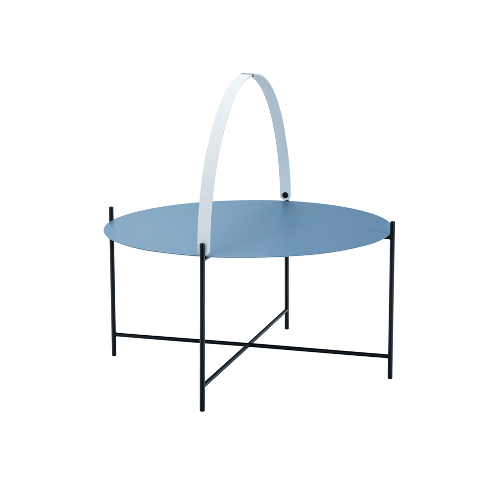 Edge Tray Coffee Table 76cm - Pigeon Blue