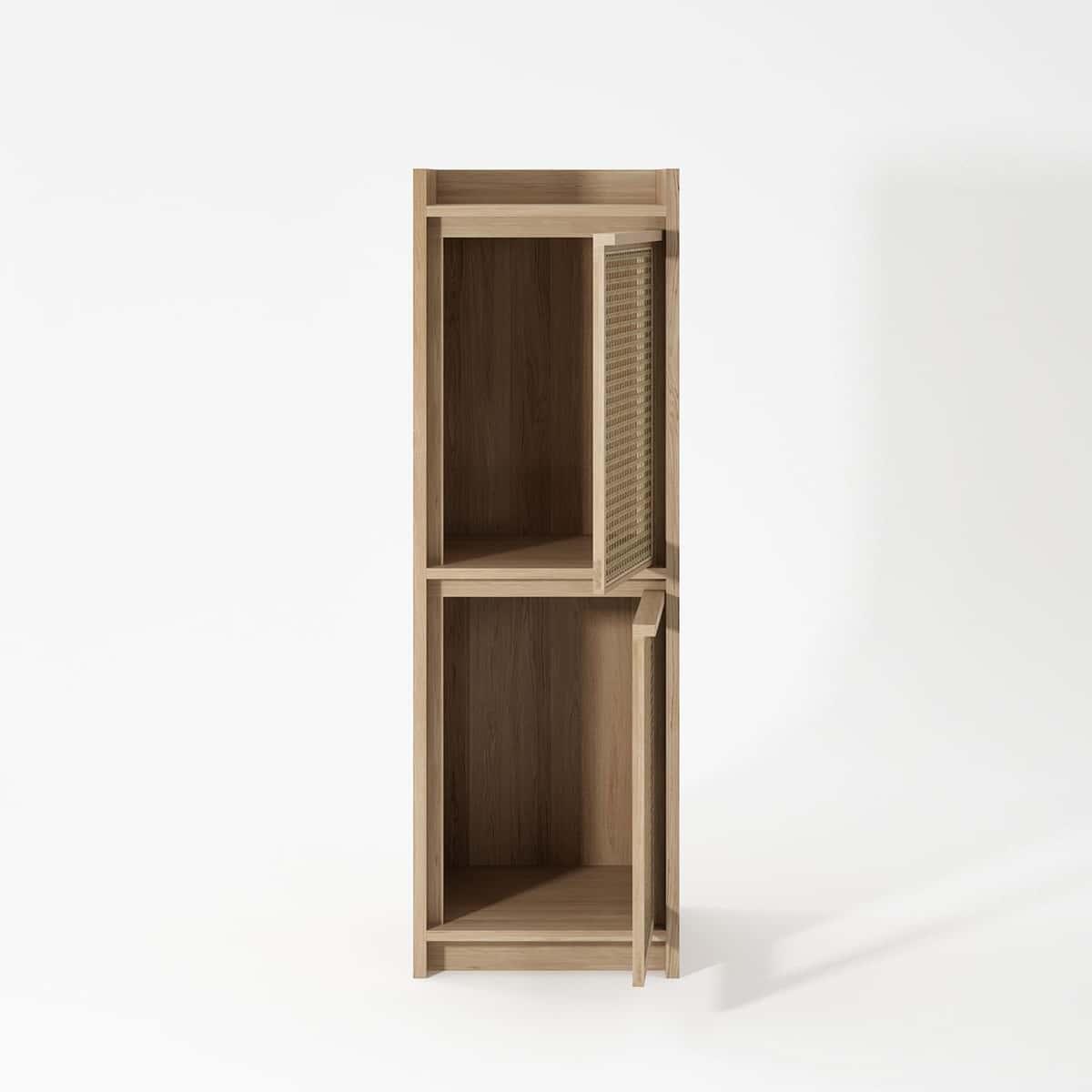 Roots 2 Door Cupboard  - Oak