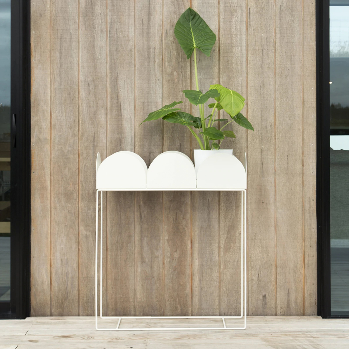 Fold Arch Planter Box - White