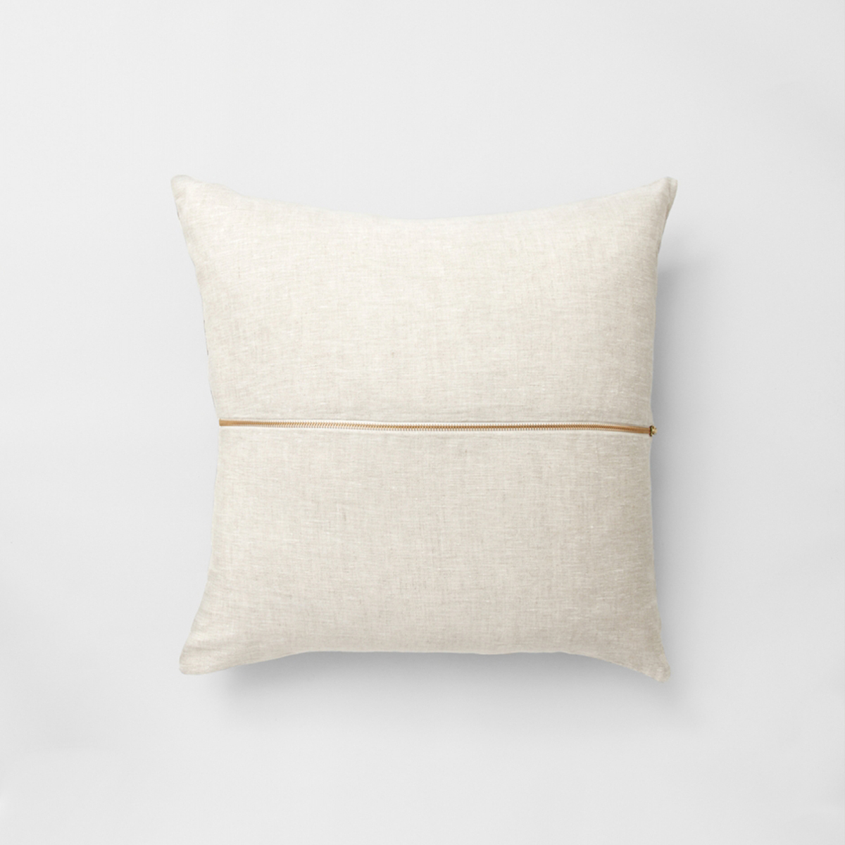 Check Square Cushion - Sage