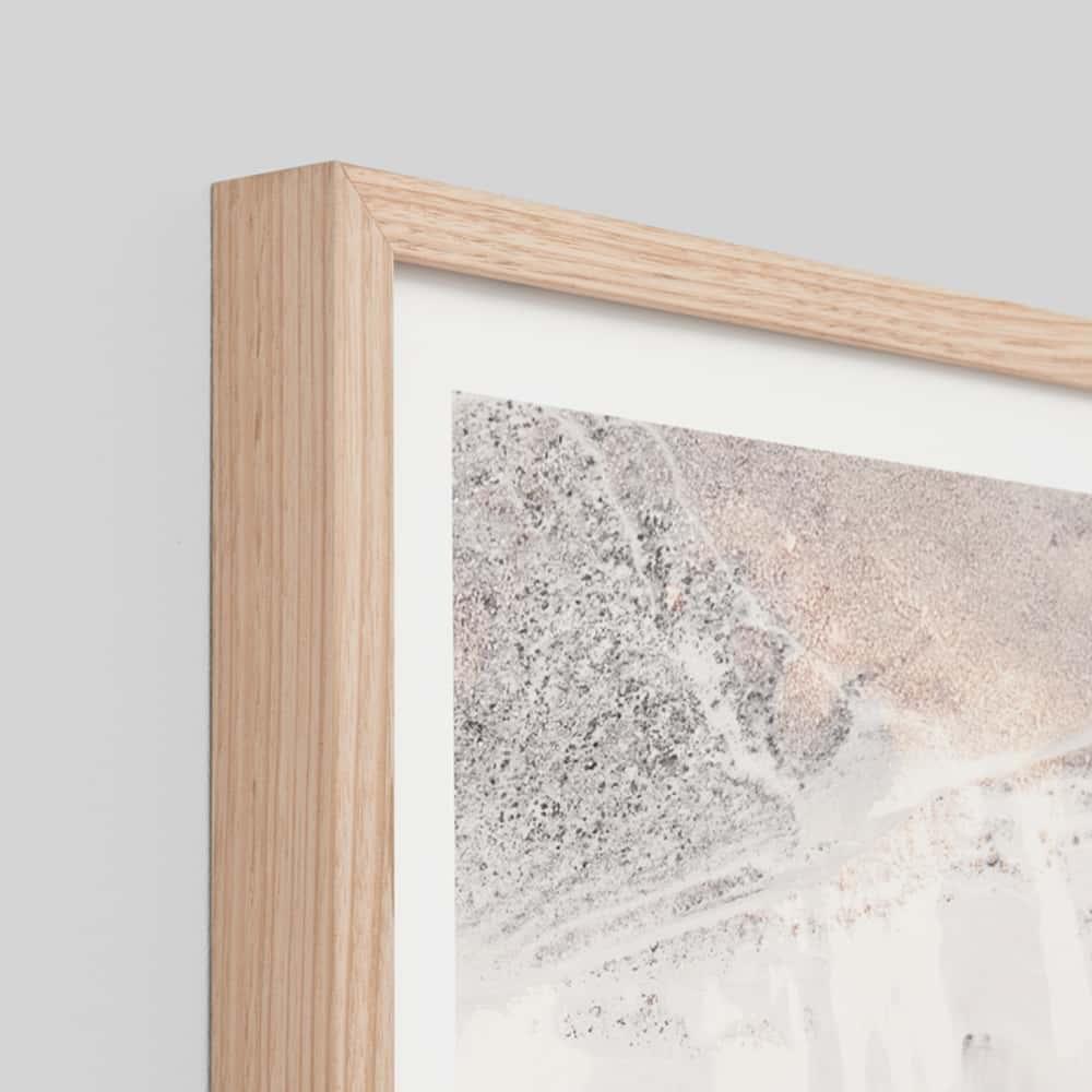 Arid Valley Framed Print 