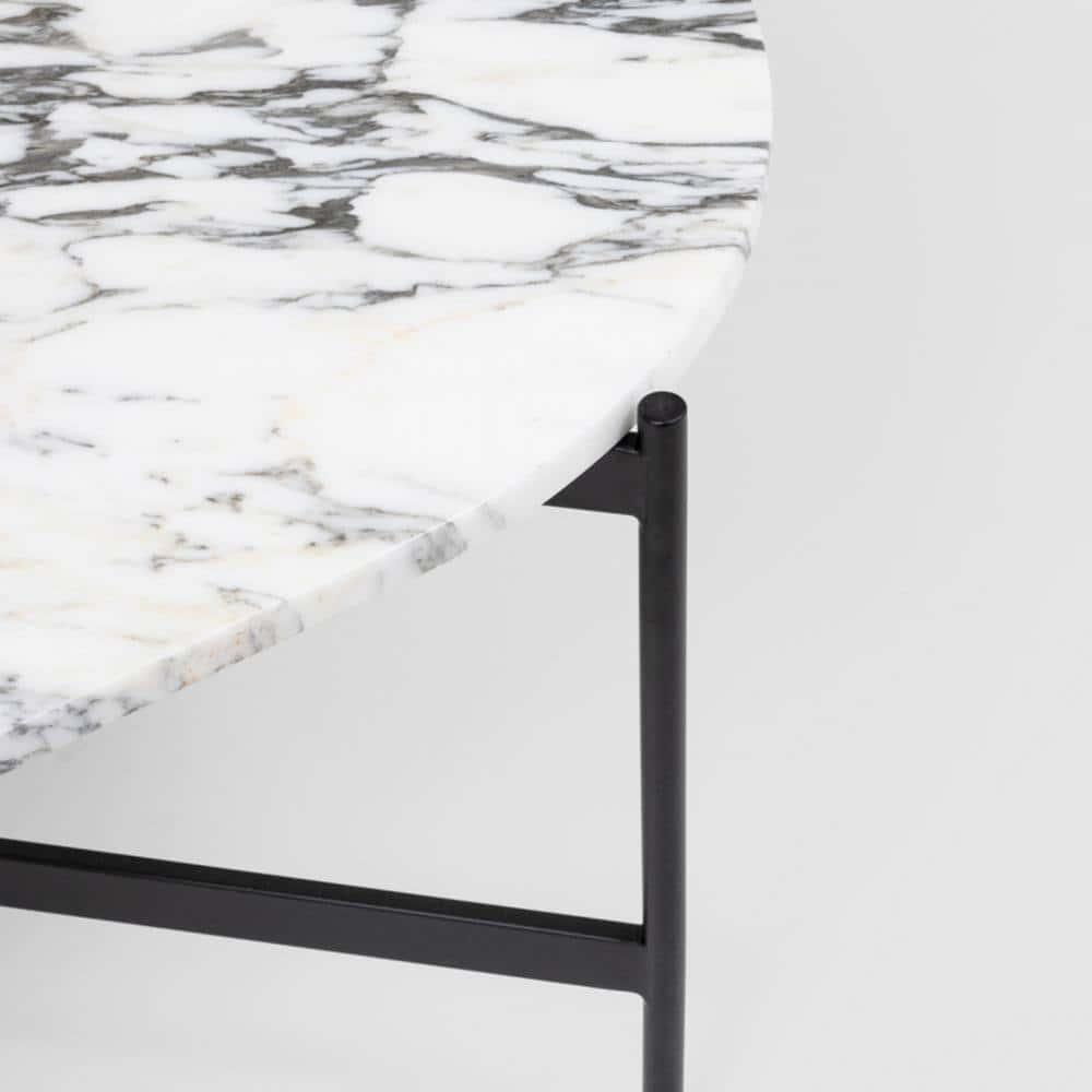 Rhonde Marble Coffee Table - Black