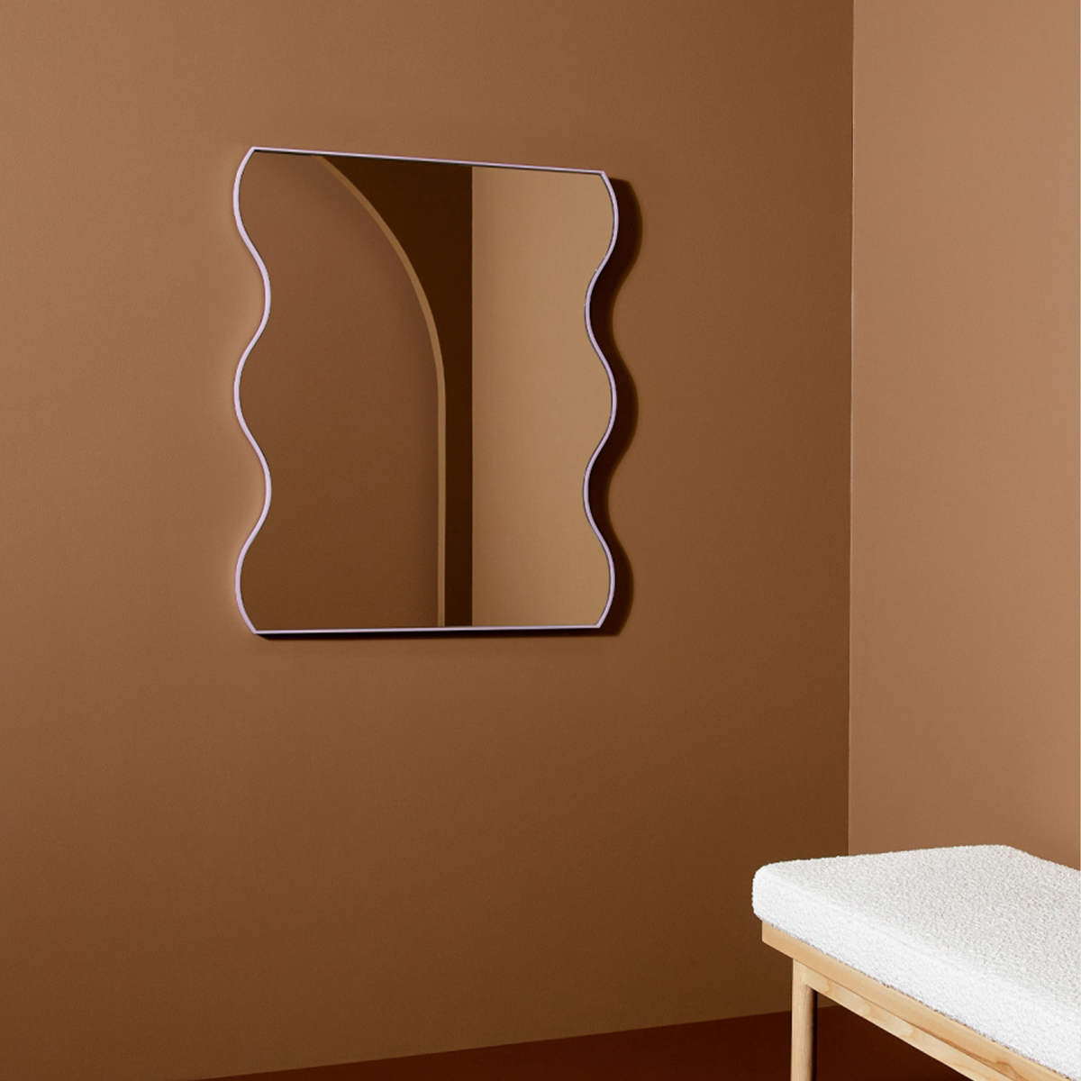 Artemis Mirror 75Cm X 90Cm - Lilac