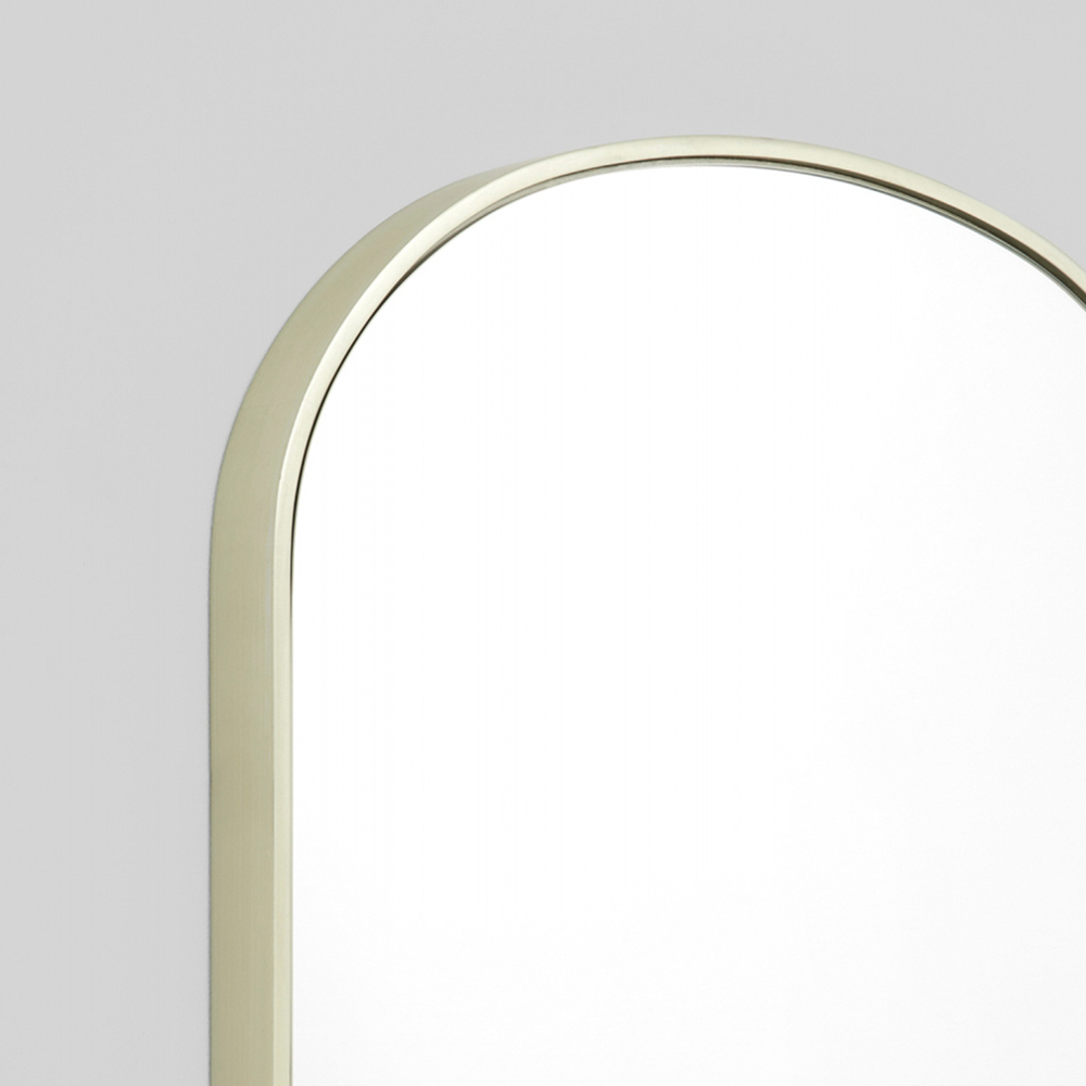 Bella Small Arch Mirror - Silver