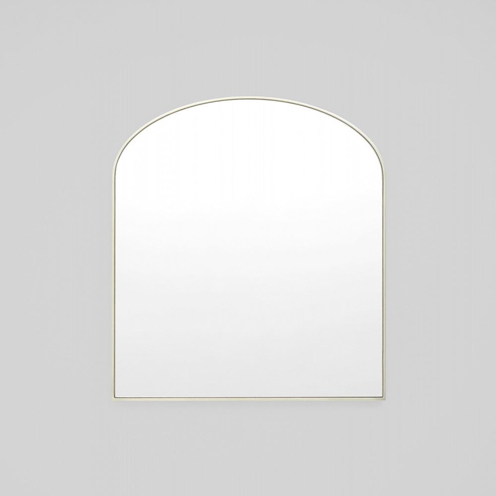 Bella Large Arch Mirror - Silver