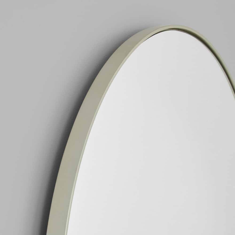 Bjorn Arch Floor Mirror - Silver