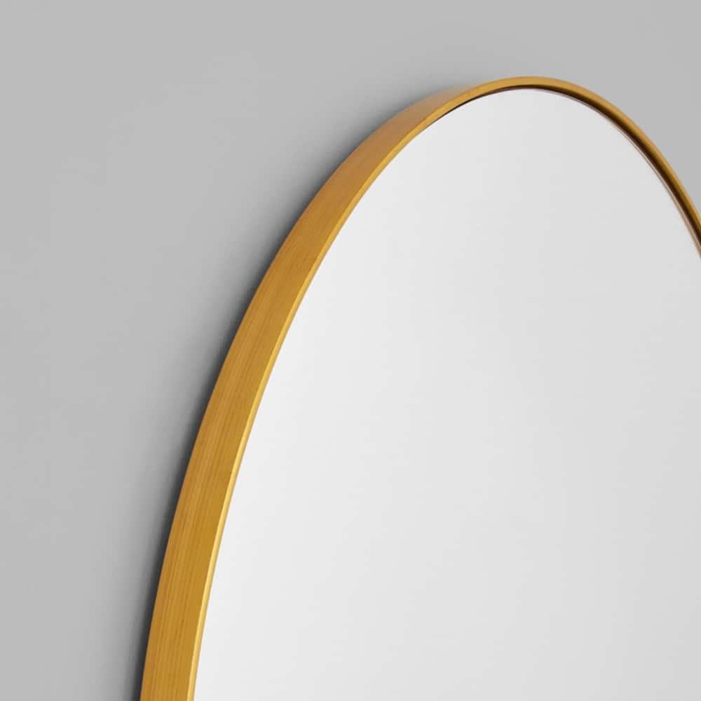 Bjorn Arch Mirror - Brass