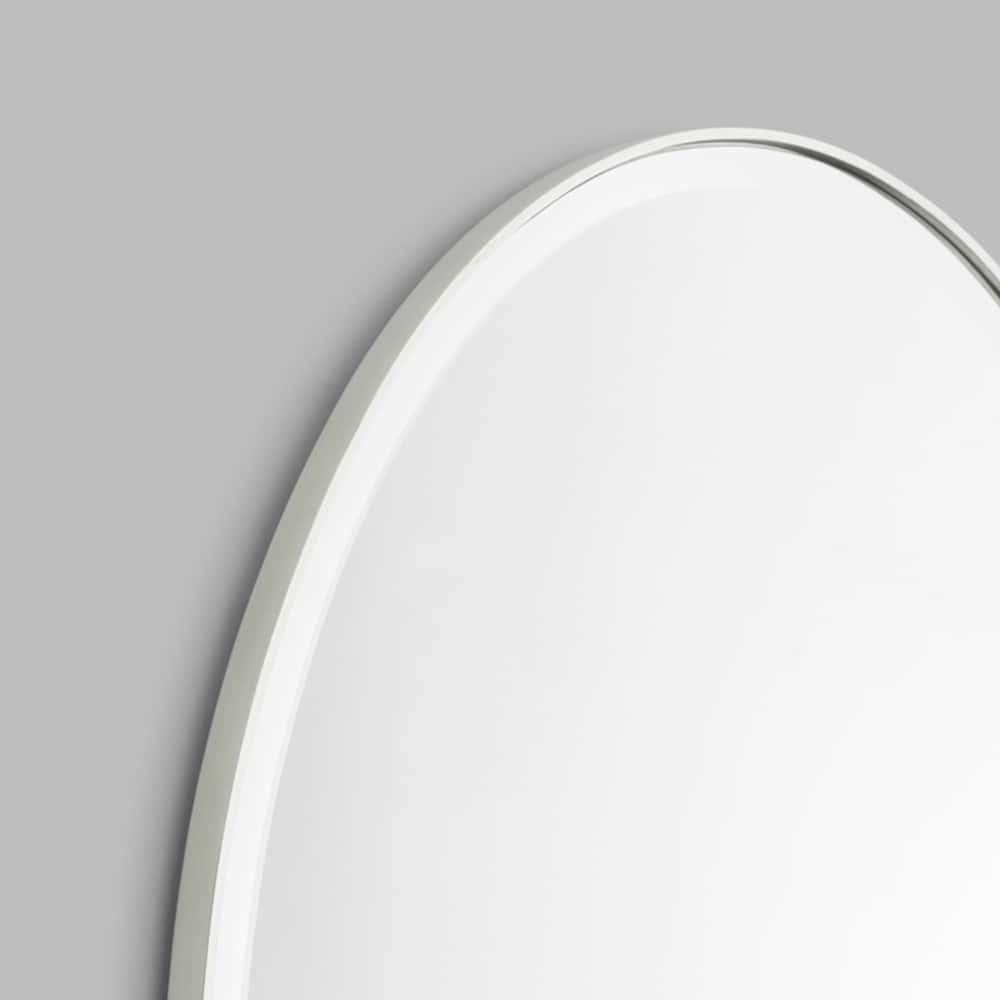 Lolita Oval Mirror - Silver