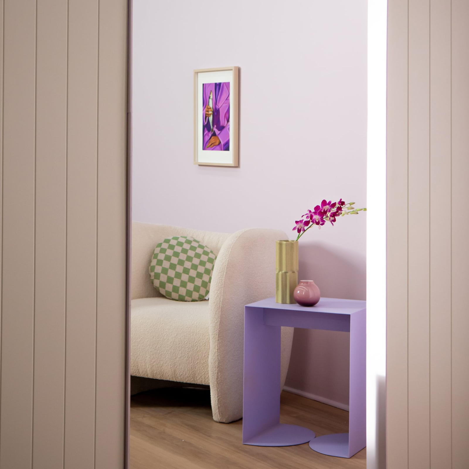 Staple Side Table - Lavender