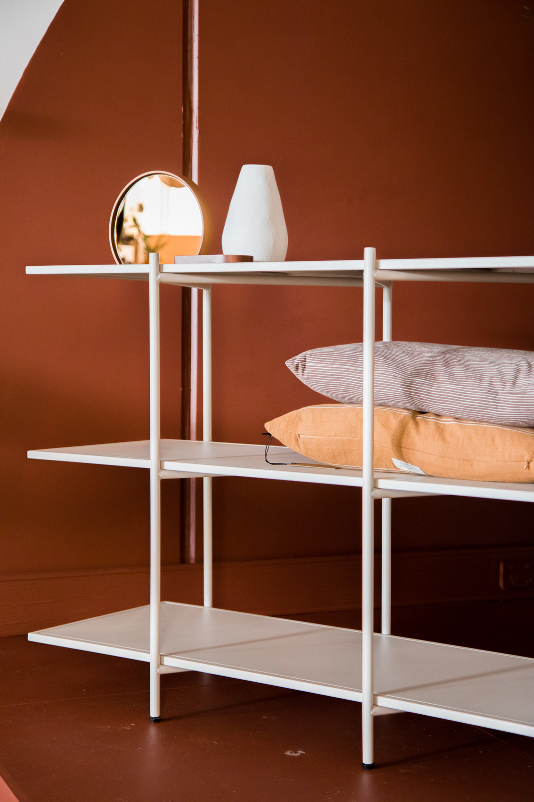 Cross Shelving Unit Medium - Warm Beige