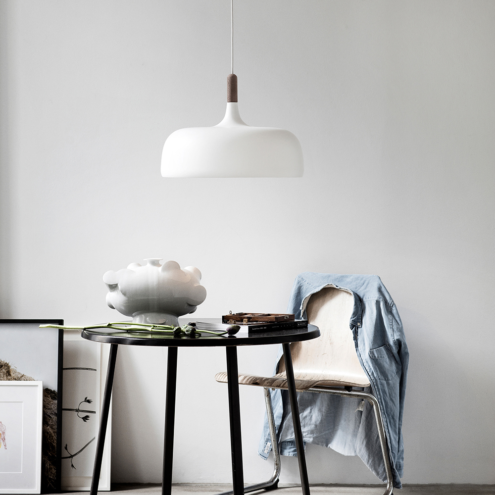 Acorn Pendant Light - Off White