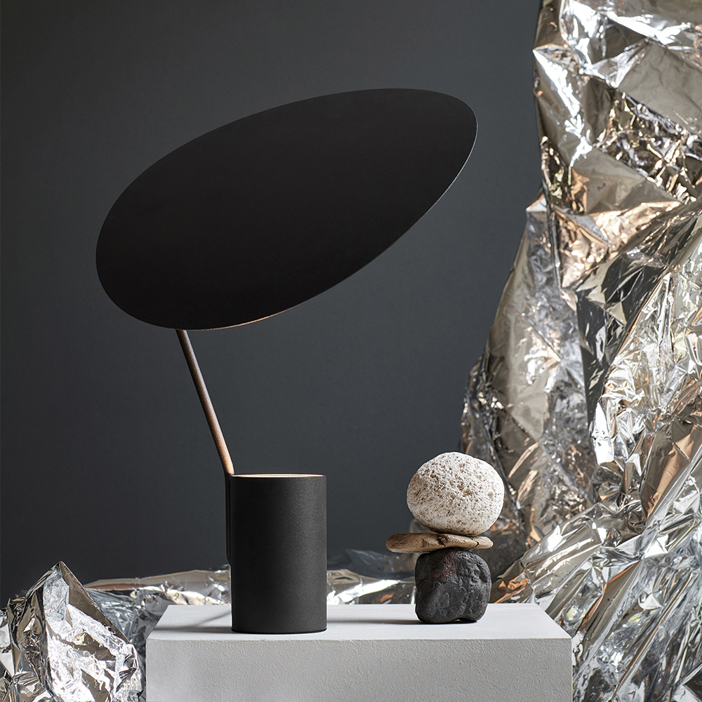 Ombre Table Lamp - Black