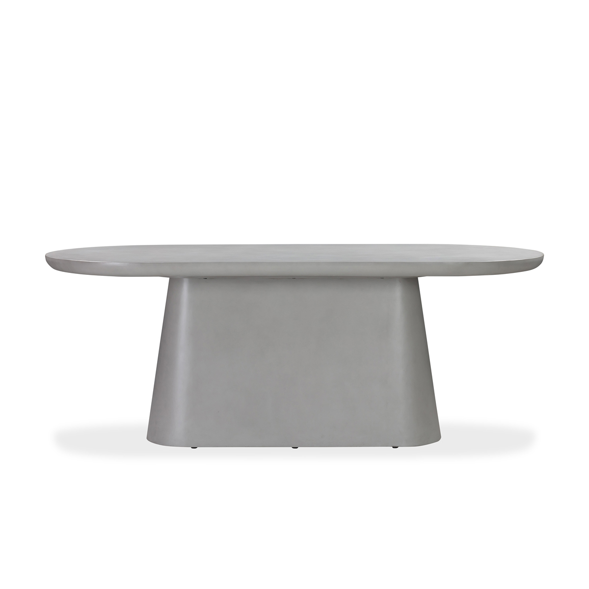 Calm Outdoor Dining Table 200Cm - Light Grey Concrete