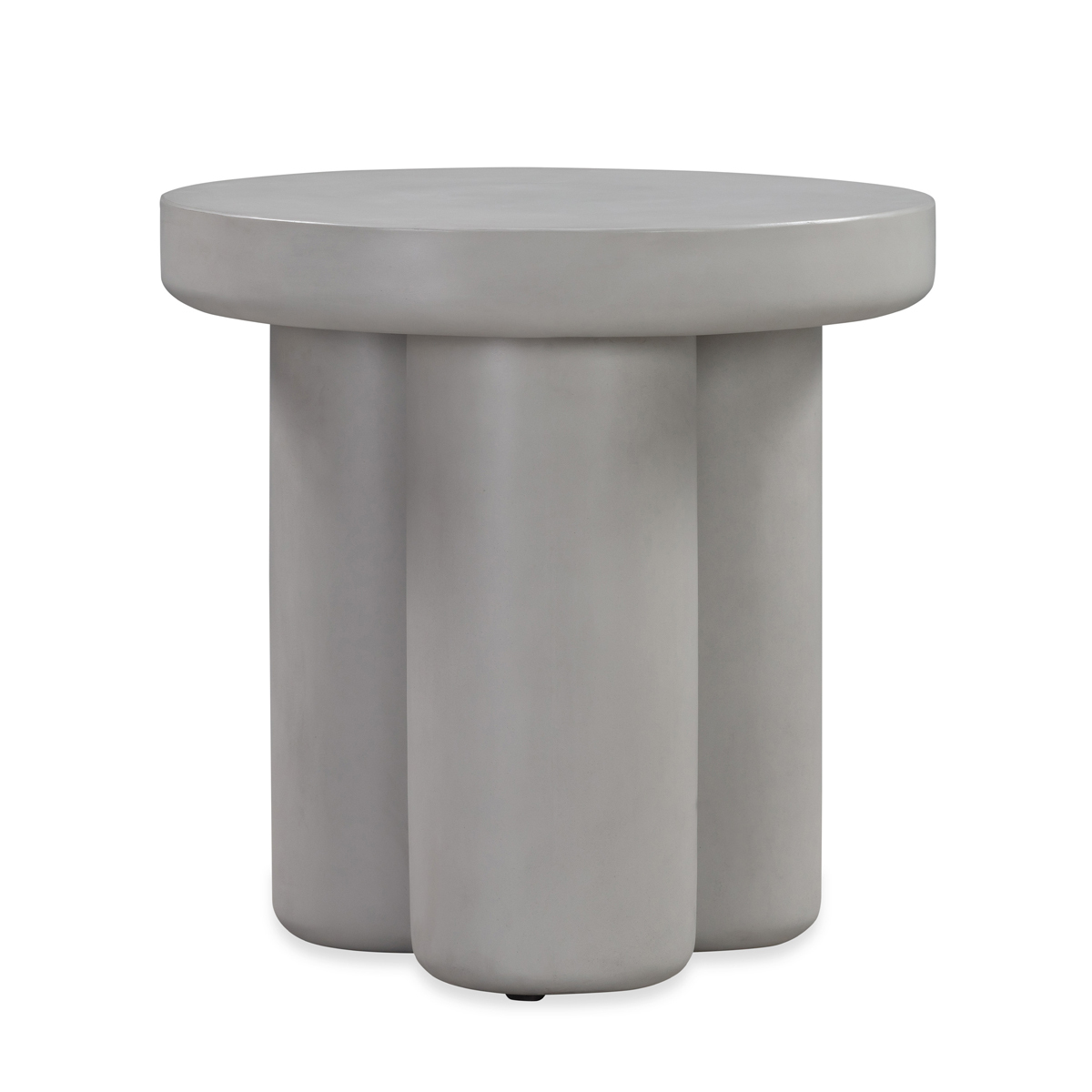 Huddle Outdoor Side Table - Light Grey Concrete