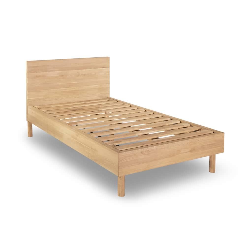 Harmony King Single Bed II - Oak