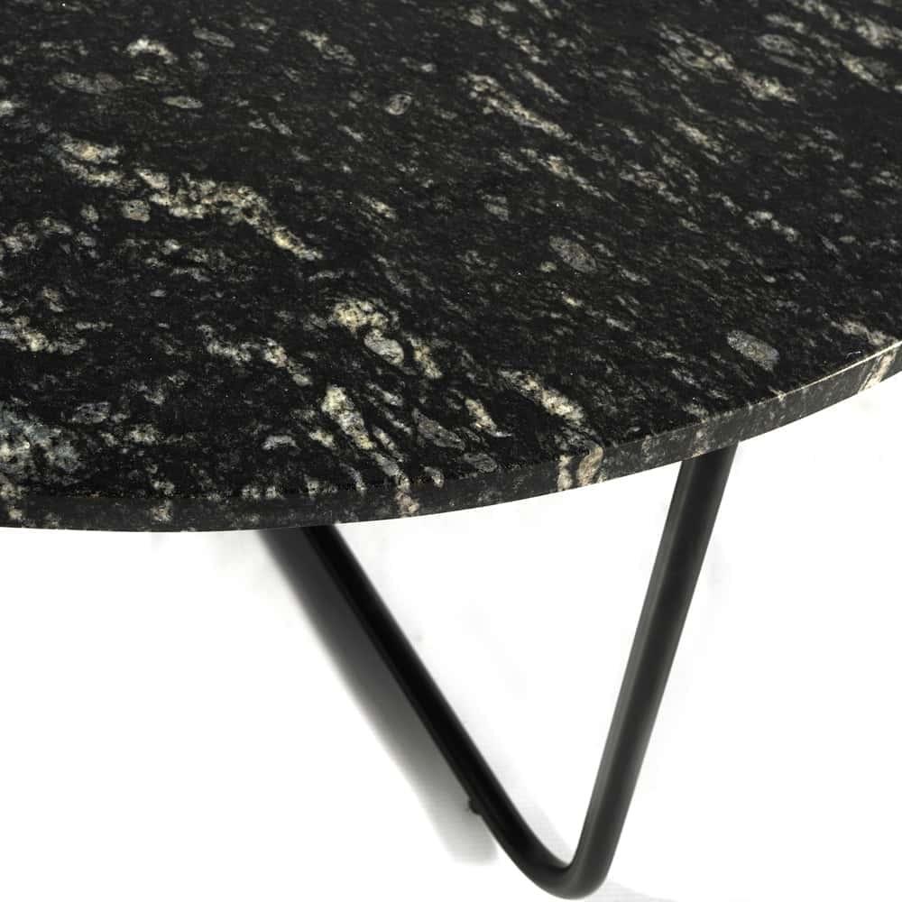 Honour Round Coffee Table - Black Forest Granite