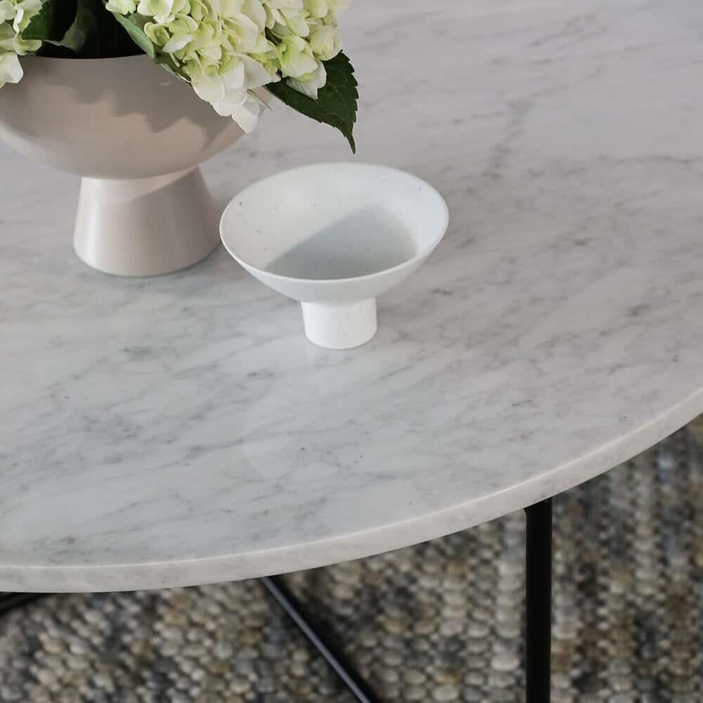 Honour Coffee Table - Carrara Marble