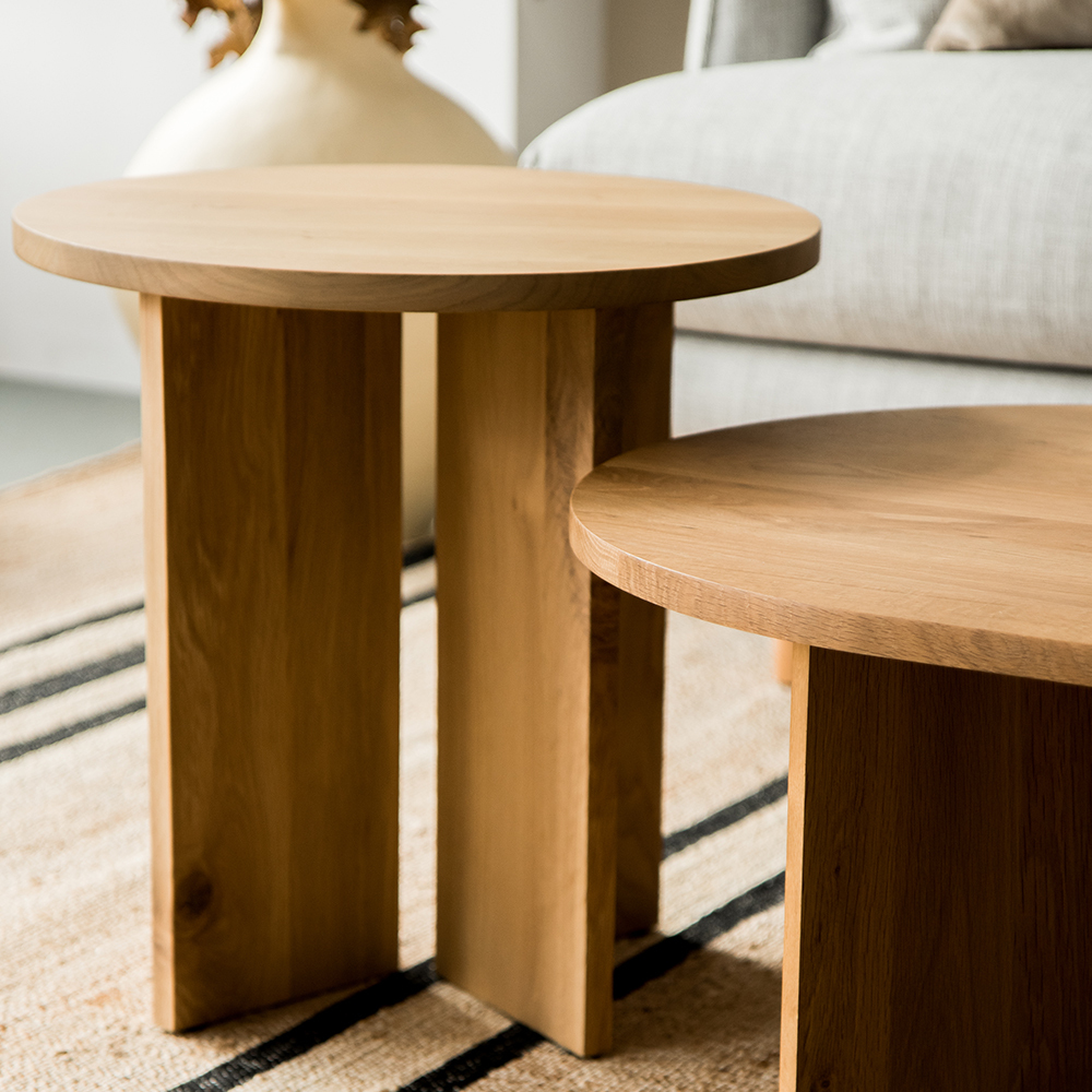 Edge Side Table - Oak