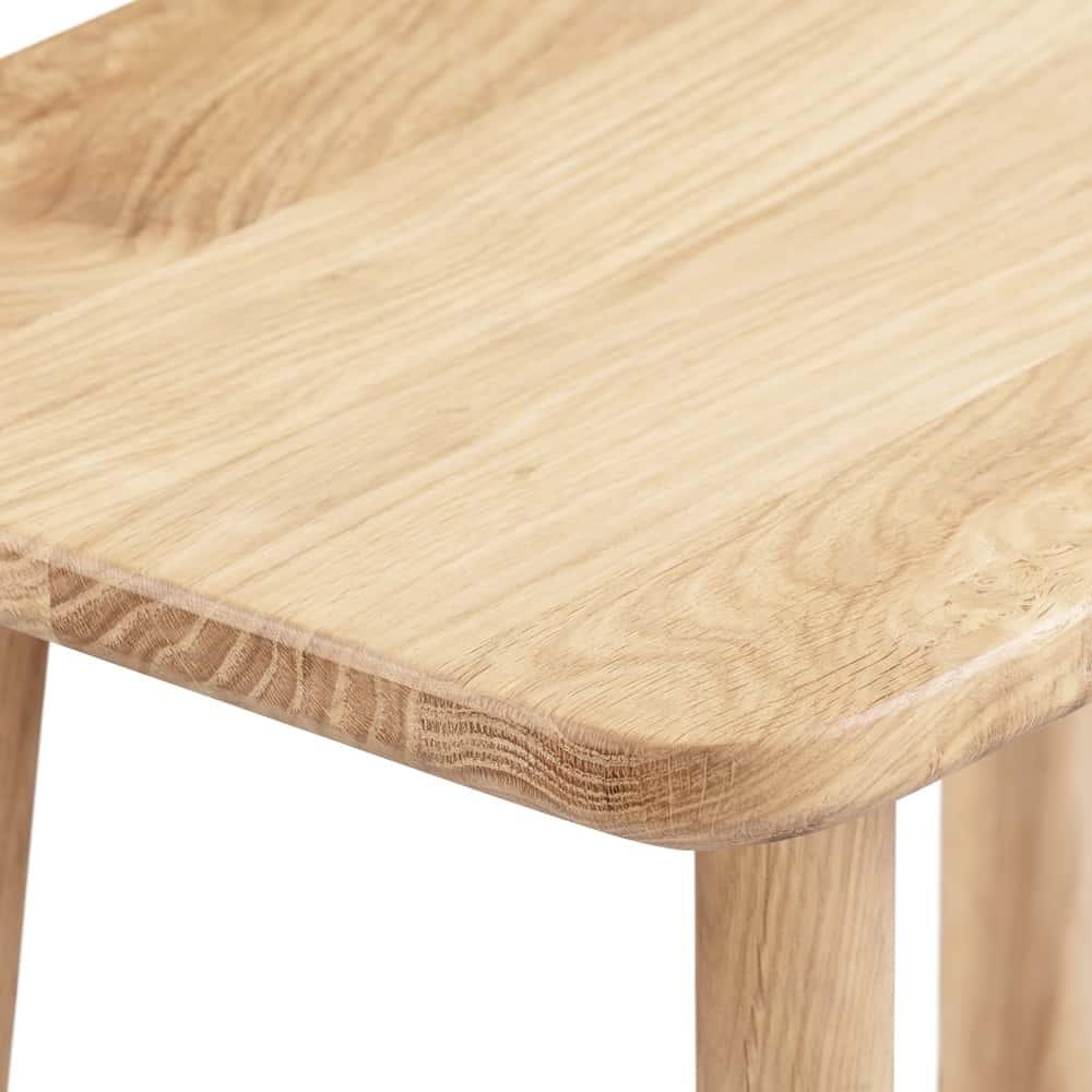 Loft Bar Stool - Oak