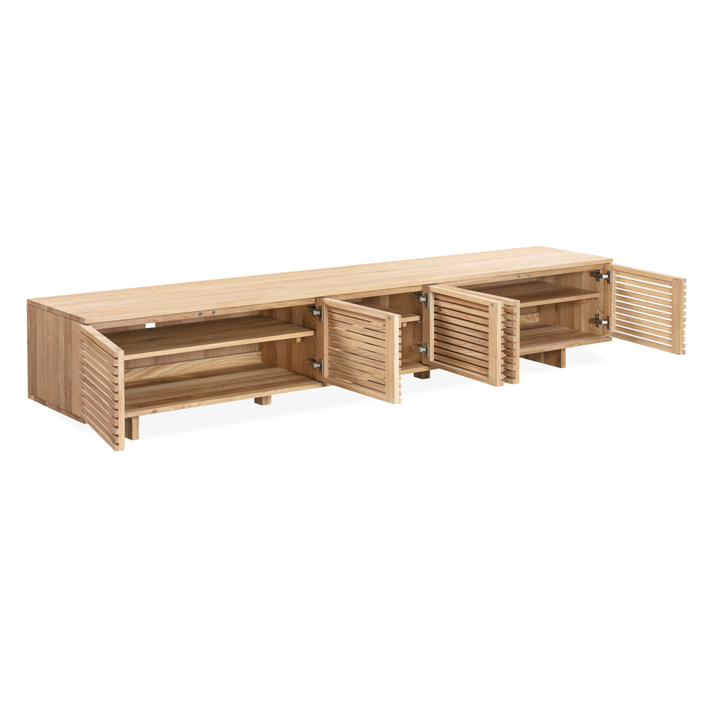 Linear Entertainment Unit 240cm - Oak