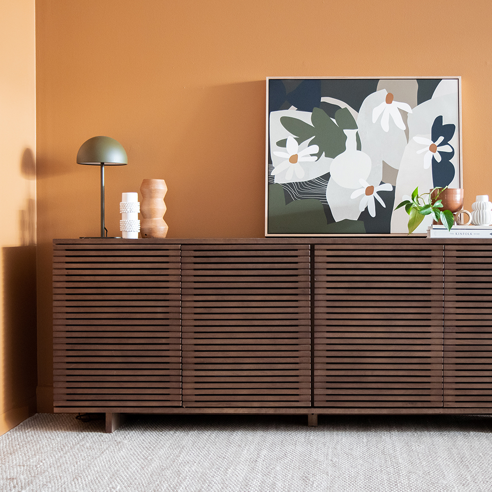 Linear Sideboard 210cm - Walnut