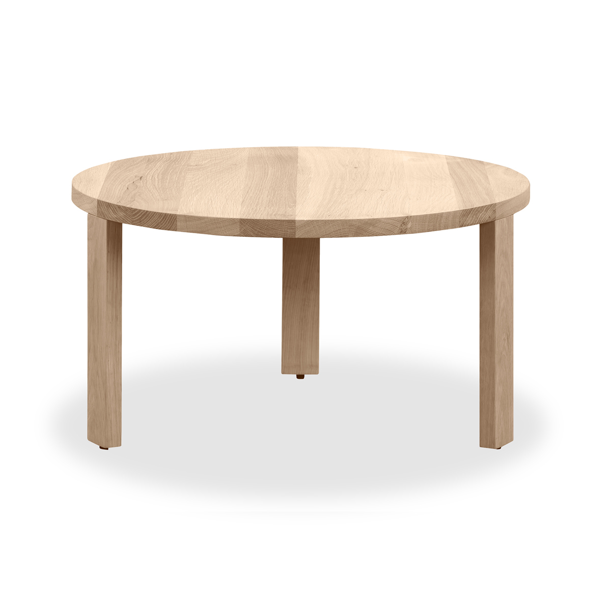 Layer Nesting Coffee Table Small - Whitewash Oak