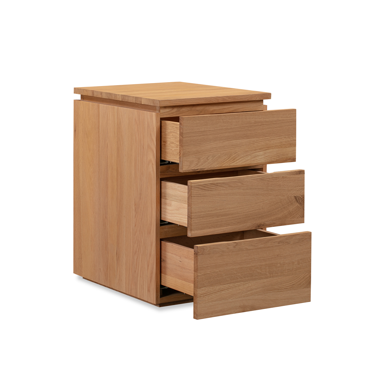 Settle Office Desk Drawers - Oak