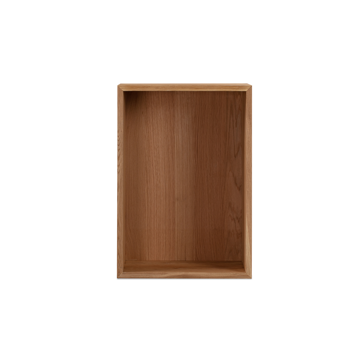 Encase Tall Wall Shelf - Oak