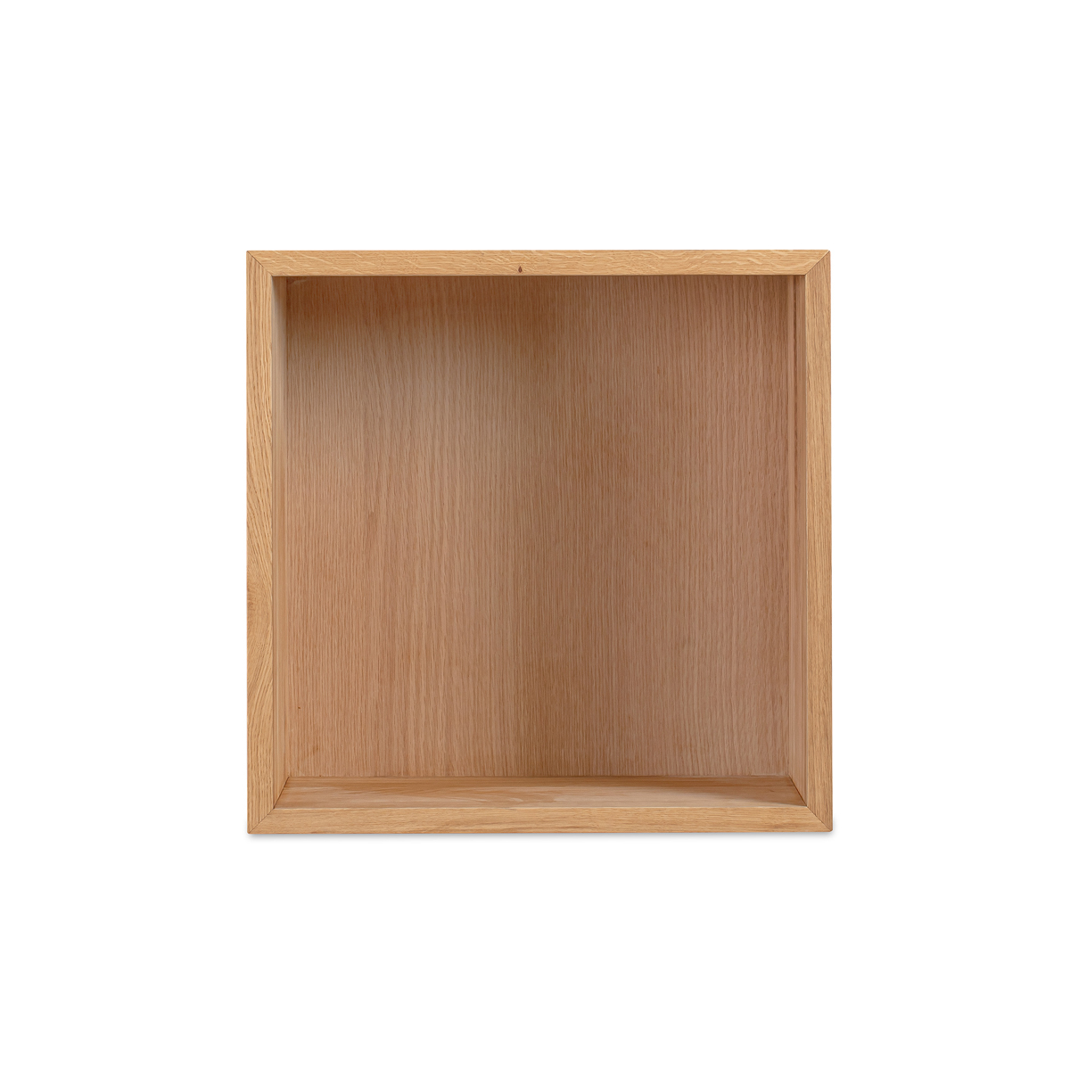 Encase Square Wall Shelf - Oak