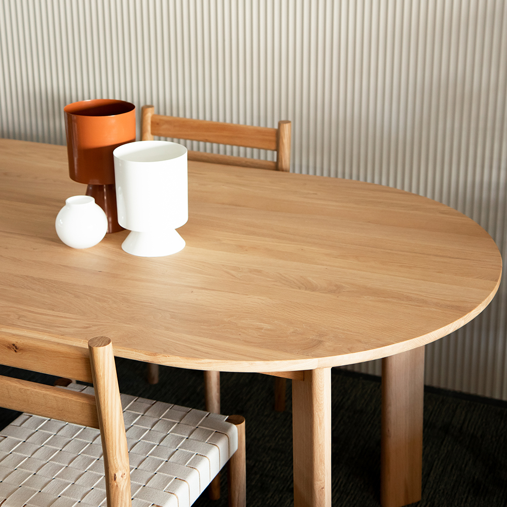 Loop Dining Table - Oak