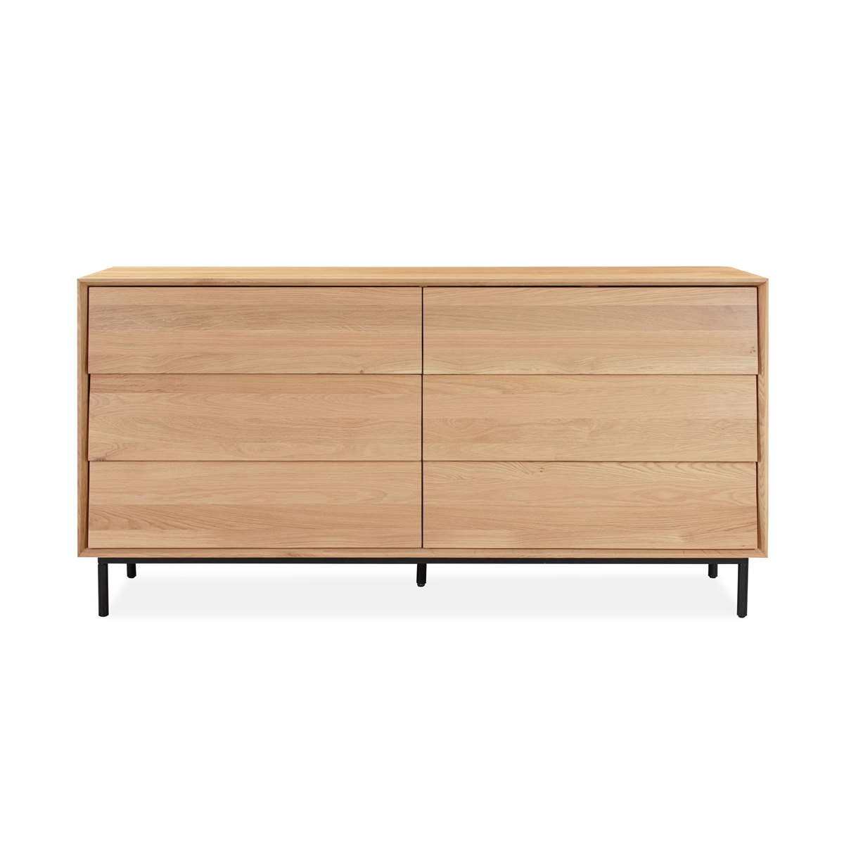 Temper 6 Drawer Chest - Oak