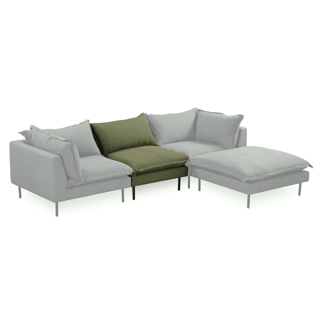 Seam Sofa Middle Module