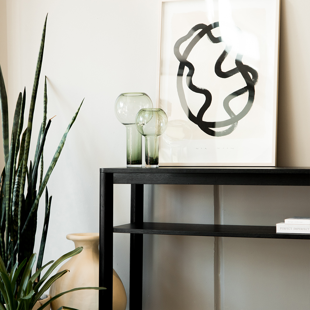 Pure Console Table - Black