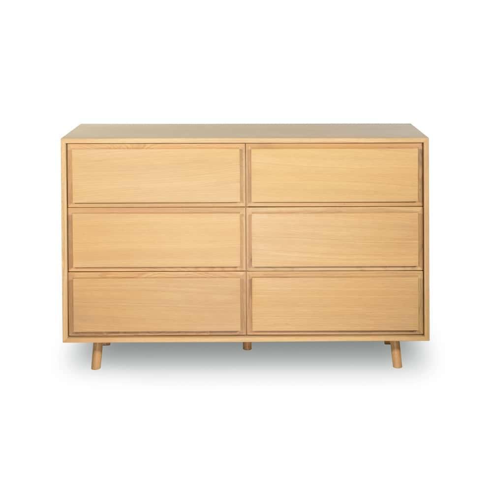 Waver Chest 6 Drawer - Oak