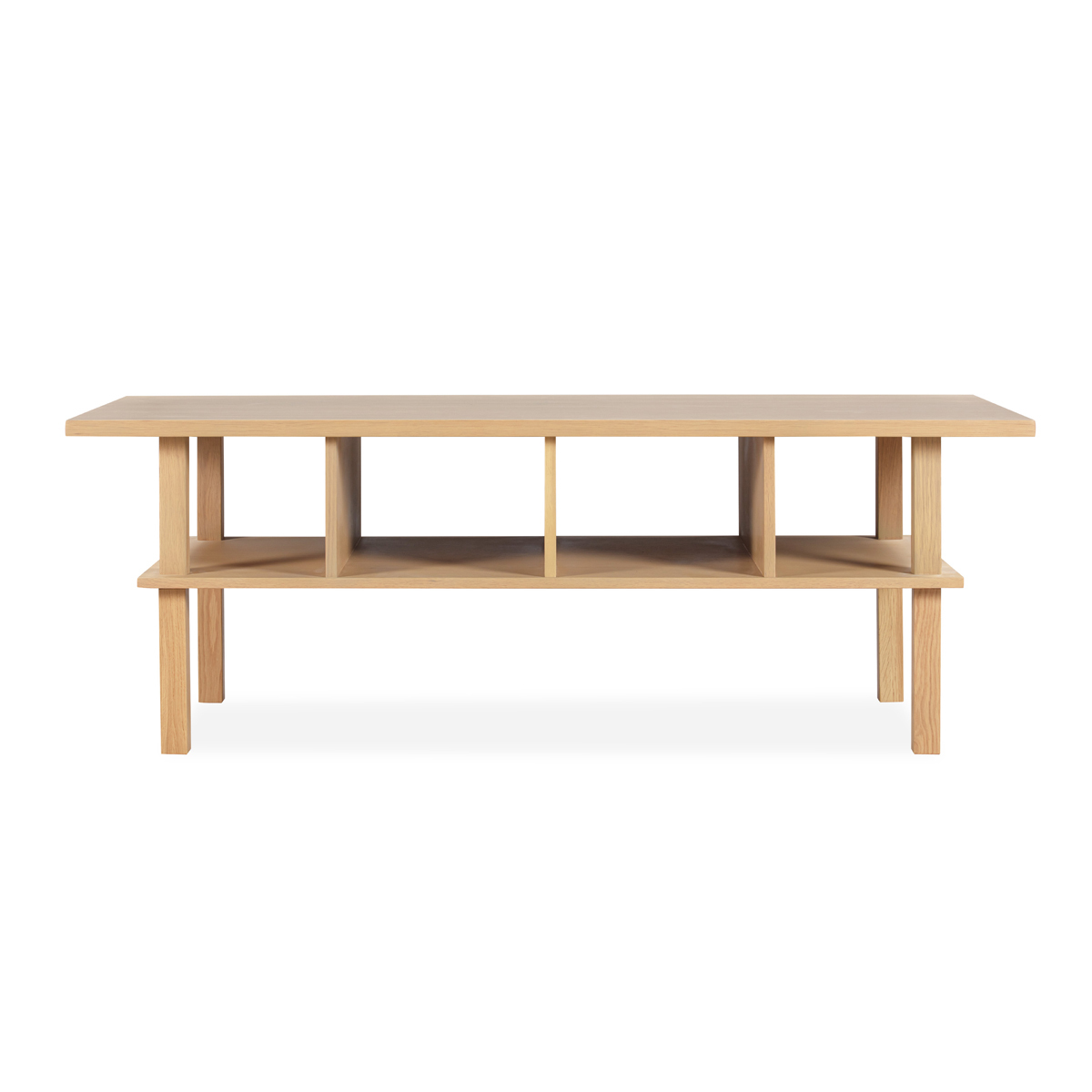 Divide Coffee Table - Oak