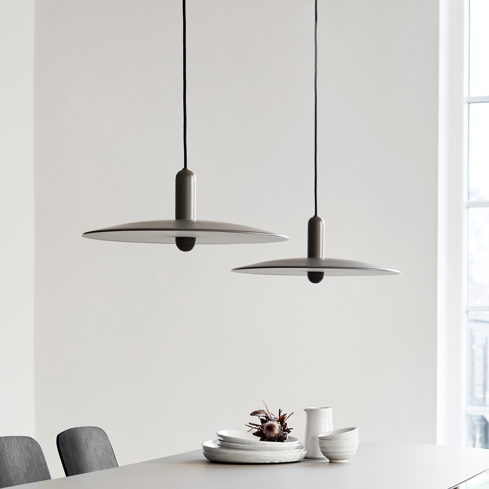 LU Small Pendant Light - Taupe