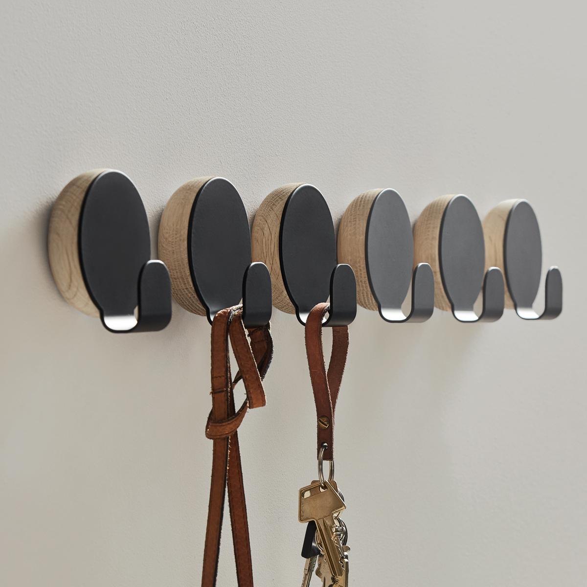 Haak Wall Hook - Dark Grey