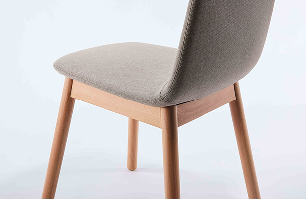 Bunny Dining Chair - Beige / Beech - Crafted With Care