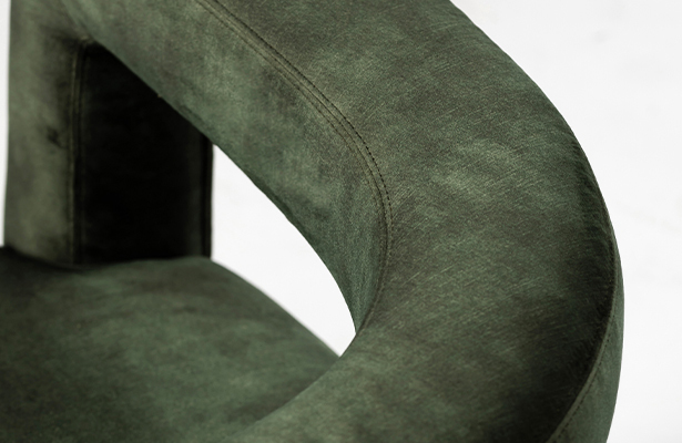 Mate Lounge Chair - Forest Velvet Decent 29  - Thinking in Textures