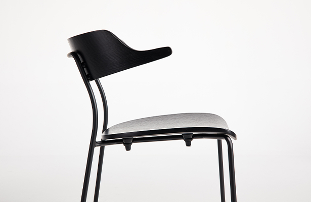 Mou Dining Chair - Black - Comfort with Ease