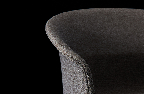 Queen Dining Chair - Grey / Black - Royal