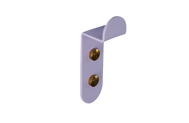 Modest Wall Hook - Lavender - Go For Gold