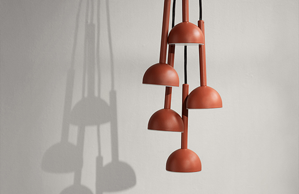 Blush Pendant Light - Rust - <p>Carefully Crafted</p>