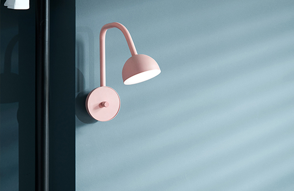 Blush Wall Light - Pink - <p>Carefully Crafted</p>